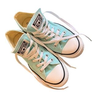 Converse Chuck Taylor All Star Low Top Aqua Mint Sneakers Mens 5 Womens 7